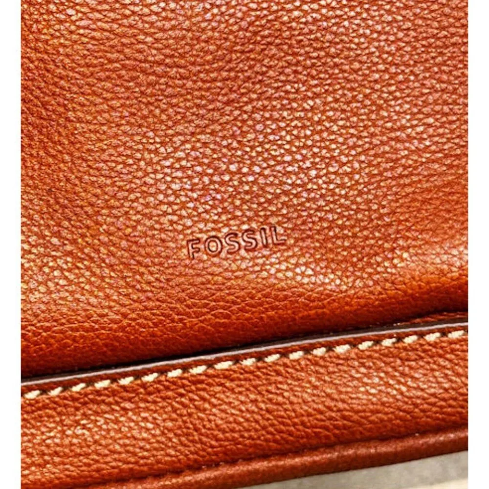 Fossil Saddle Brown Handbag - Picture 5 of 10